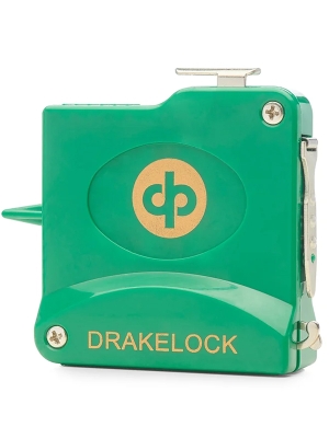 Drakes Pride Drakelock 10ft Steel Measure with Calipers - Green